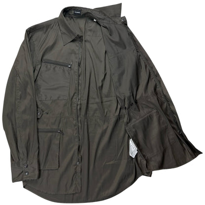 Jil Sander Strapped Multi Zip Cargo Shirt - 00s