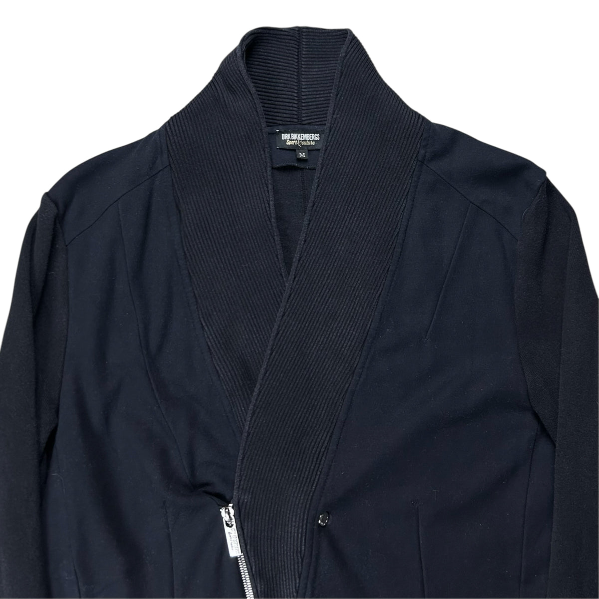 Dirk Bikkembergs Asymmetric Zip Cardigan - SS11