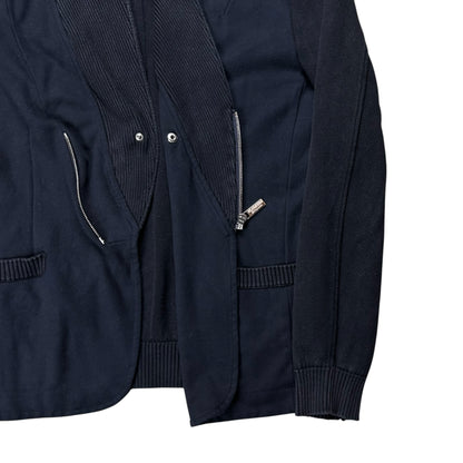 Dirk Bikkembergs Asymmetric Zip Cardigan - SS11