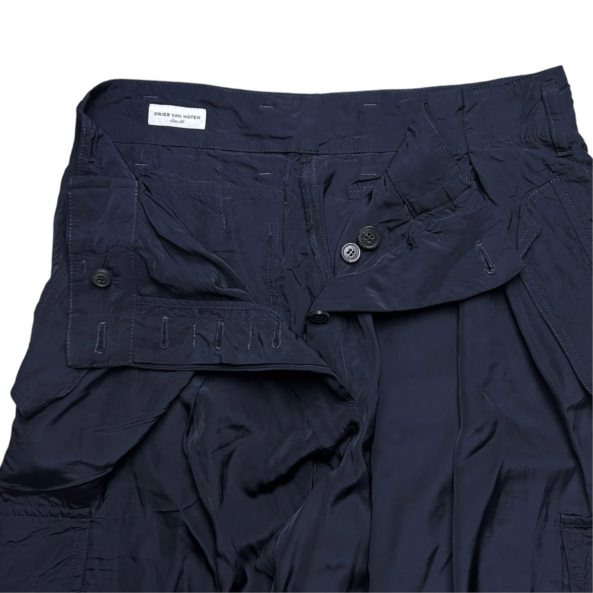 Dries Van Noten Polkar Cargo Viscose Pants - SS24