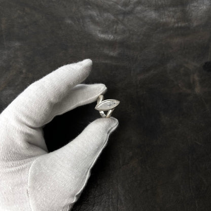 Arched Moonstone Ring