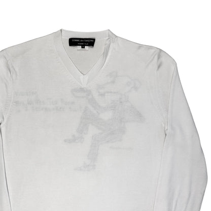 Comme Des Garcons Homme Plus Alexander Stadler V-Neck Sweater - SS04