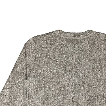 Dirk Bikkembergs Cropped Bouclé Wool Sweater - AW17