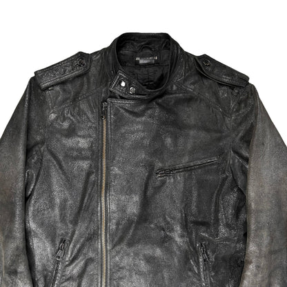 Ann Demeulemeester Biker Leather Jacket - AW11