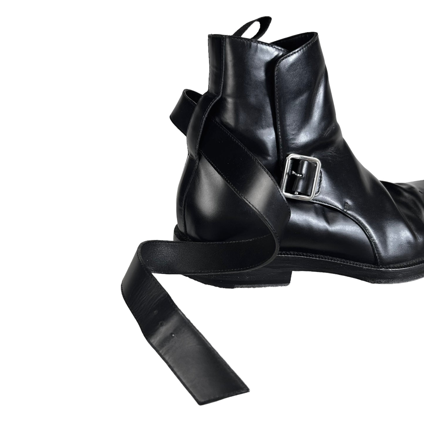 Balenciaga Jodhpur Belted Boots - SS18 – Vertical Rags