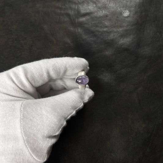 Oval Amethyst Stone Ring