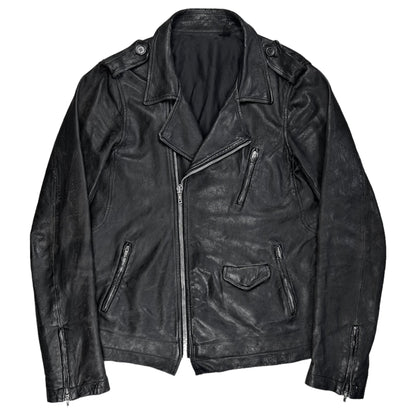 Rick Owens Strutter Biker Leather Jacket - SS09