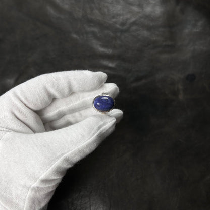 Oval Lapis Stone Ring