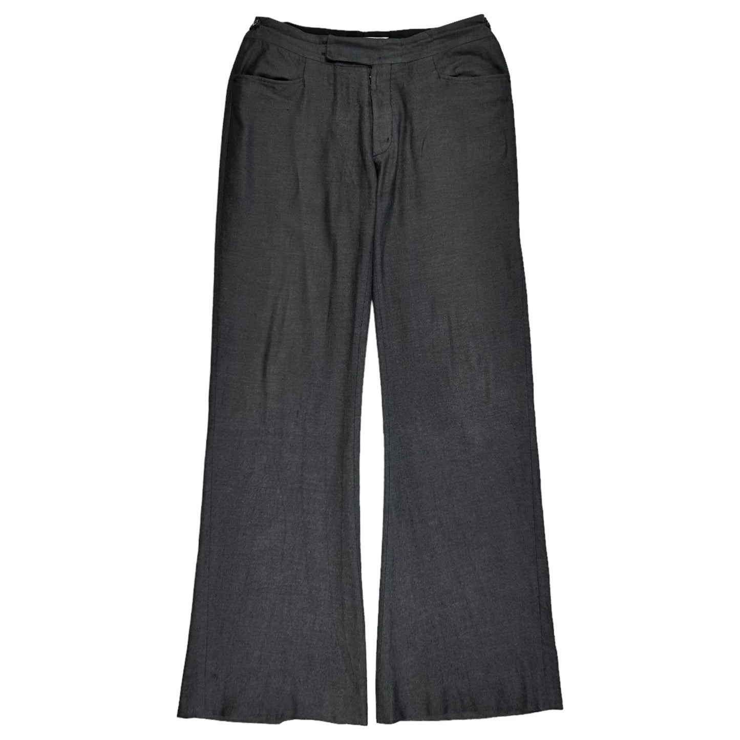 Masion Martin Margiela Flared Waist Tab Trousers