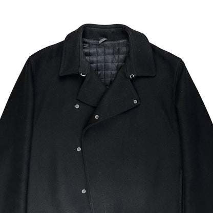 Dior Homme Snap Button Biker Wool Jacket - AW09