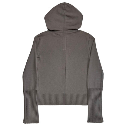 Rick Owens Flared Sleeve Knit Hoodie - SS22