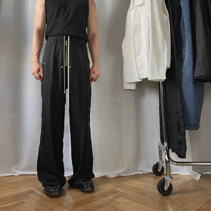 Rick Owens Bela Zip Satin Trousers - SS23