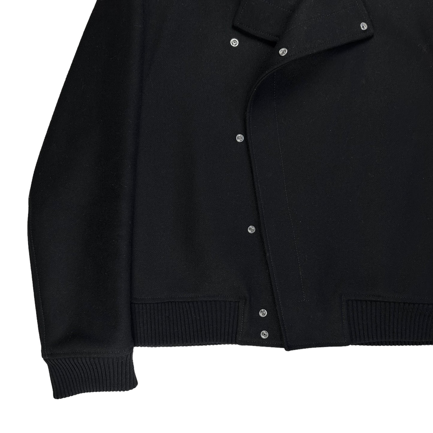 Dior Homme Snap Button Biker Wool Jacket - AW09