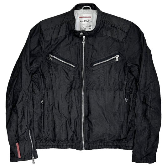 Prada Metal Flight Jacket