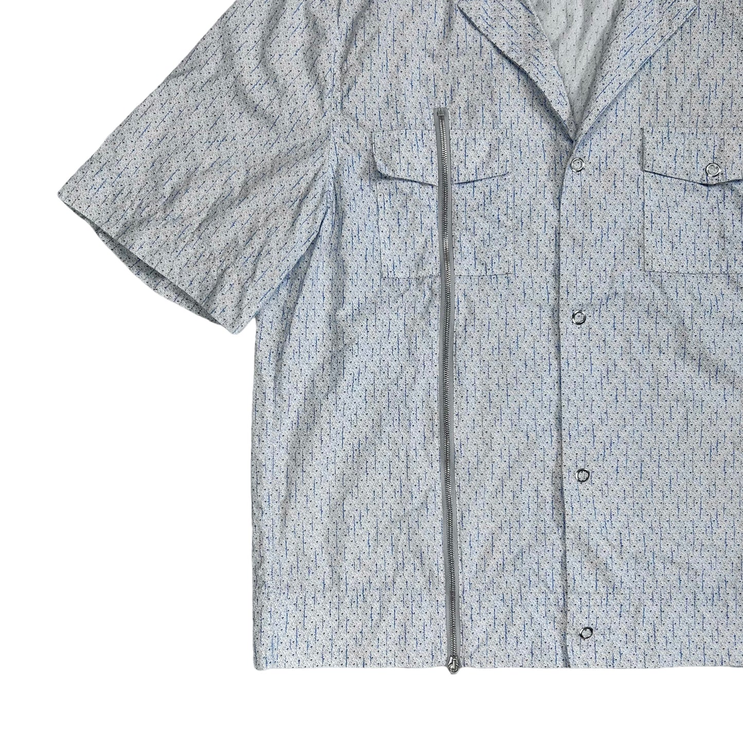 Maison Margiela Zip Camp Collar Shirt - SS16