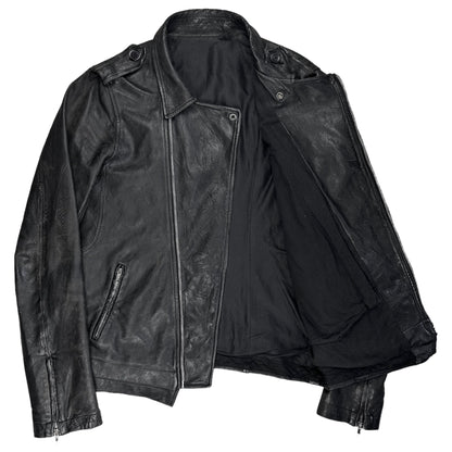 Rick Owens Strutter Biker Leather Jacket - SS09