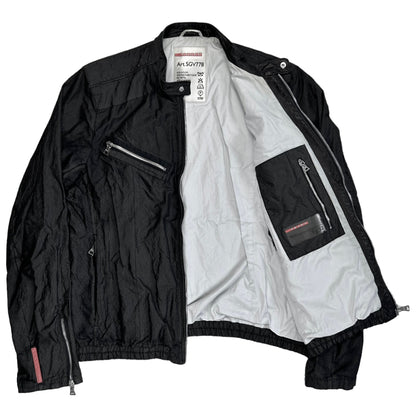 Prada Metal Flight Jacket