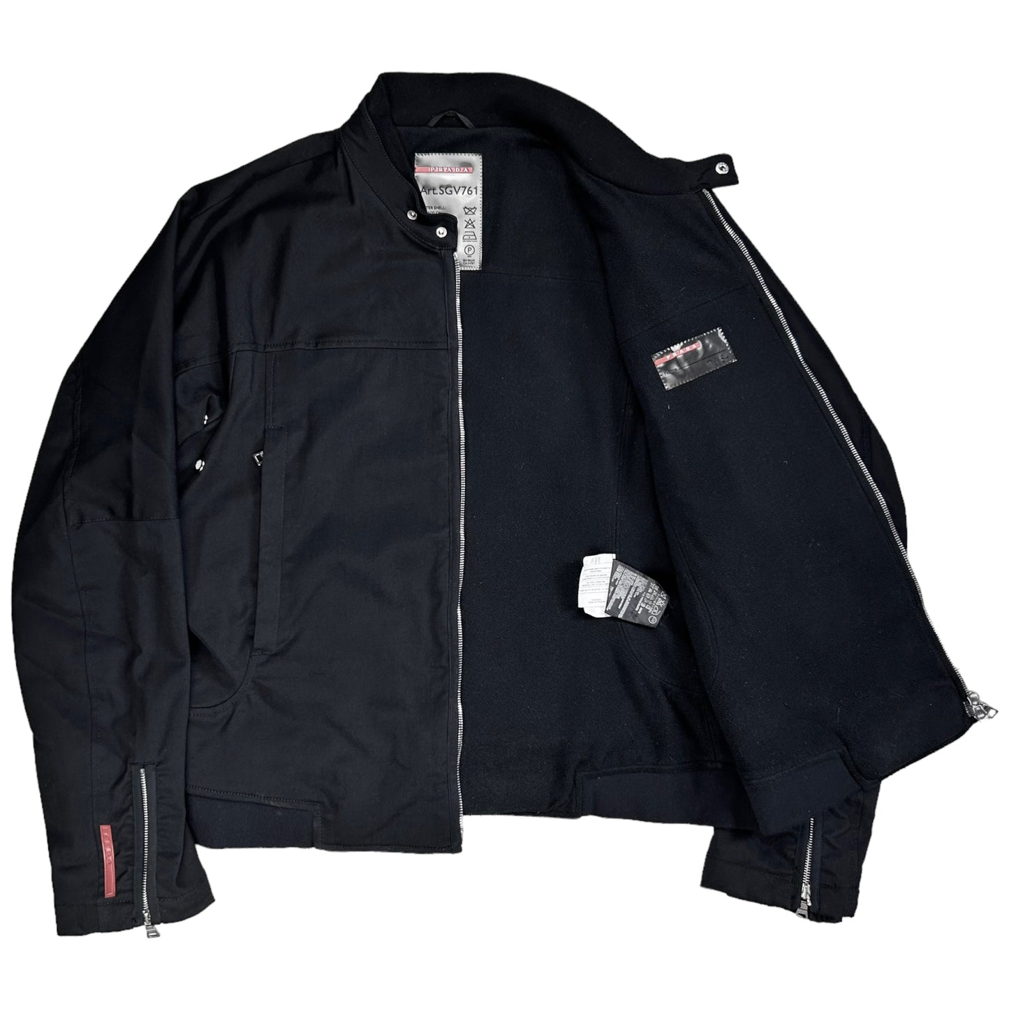 Prada Double Layered Bomber Jacket