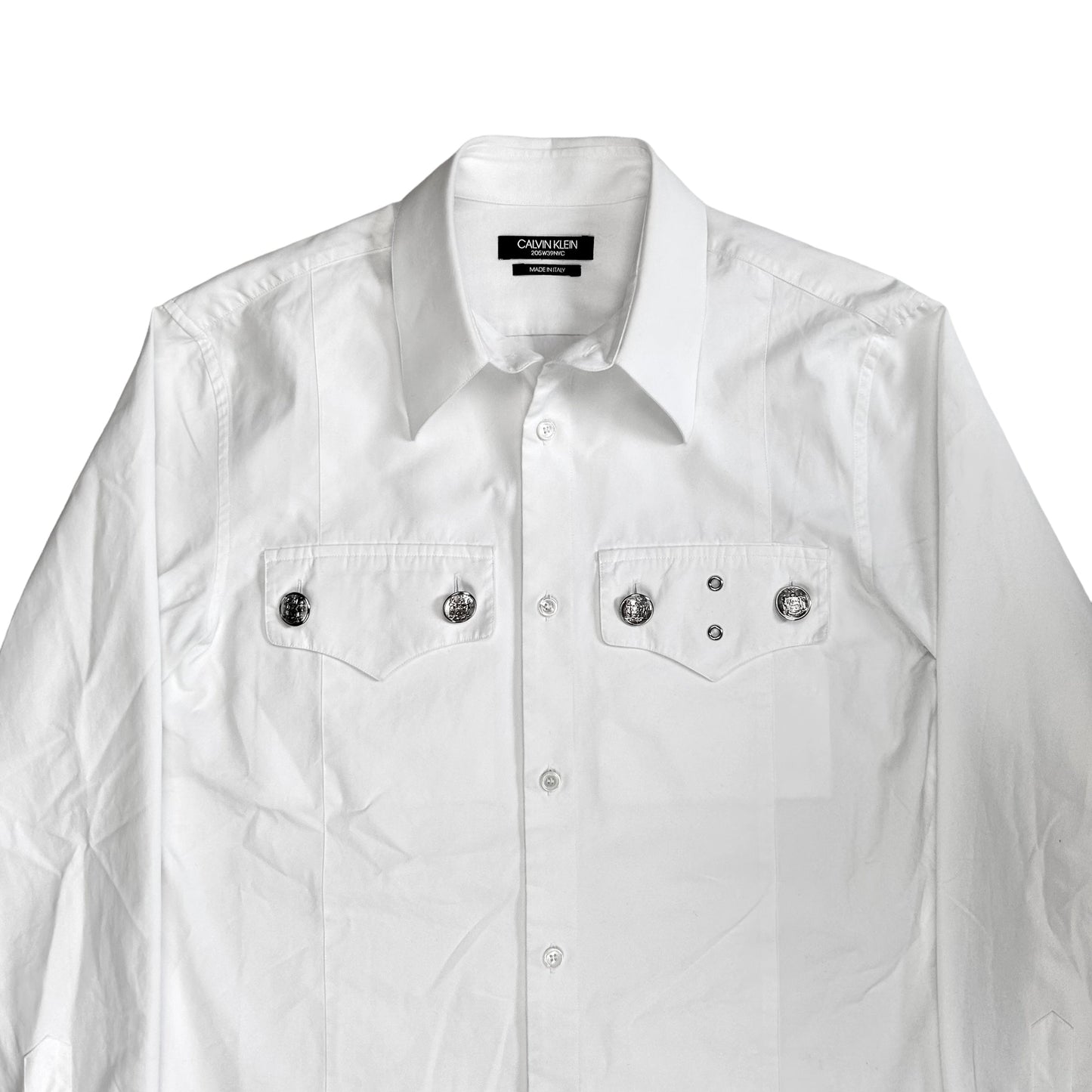 Calvin Klein 205W39NYC Police Button Up Shirt - SS18