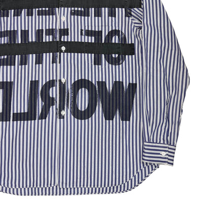 Comme Des Garcons Shirt The End Of The World Painted Shirt