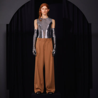 MM6 Maison Margiela Wide Distorted Trousers - AW20