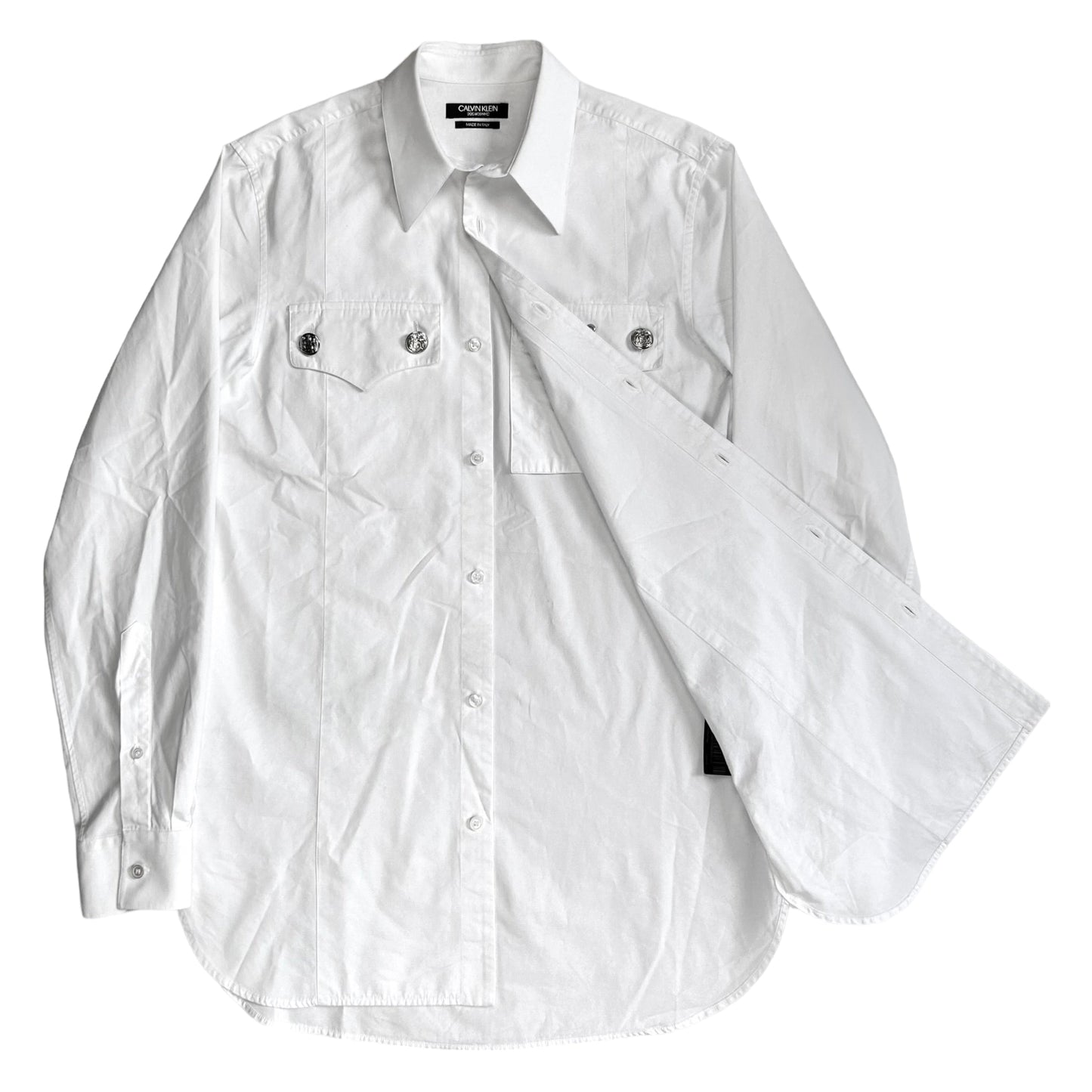 Calvin Klein 205W39NYC Police Button Up Shirt - SS18