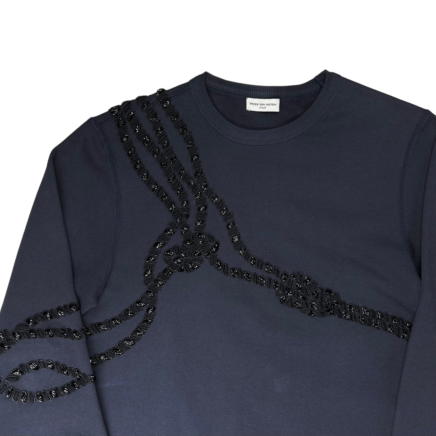 Dries Van Noten Embellished Rope Sweater - AW16