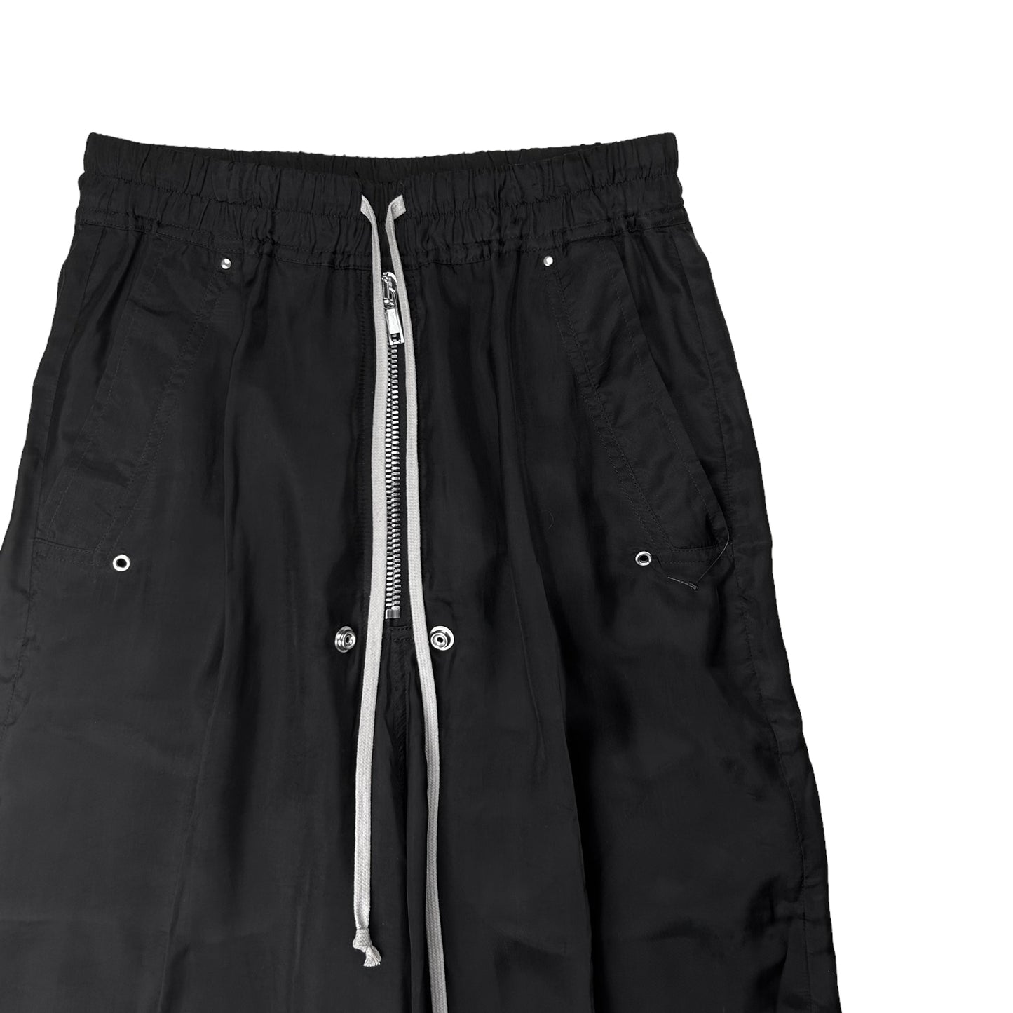 Rick Owens Bela Zip Satin Trousers - SS23