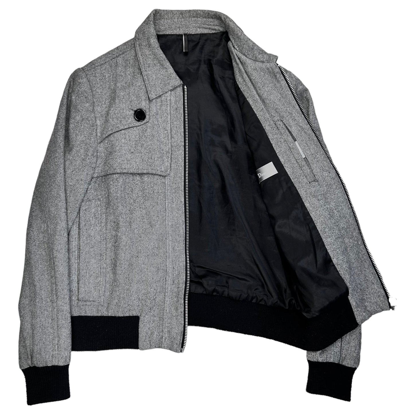 Dior Homme Triple Chest Layer Bomber Jacket - AW06