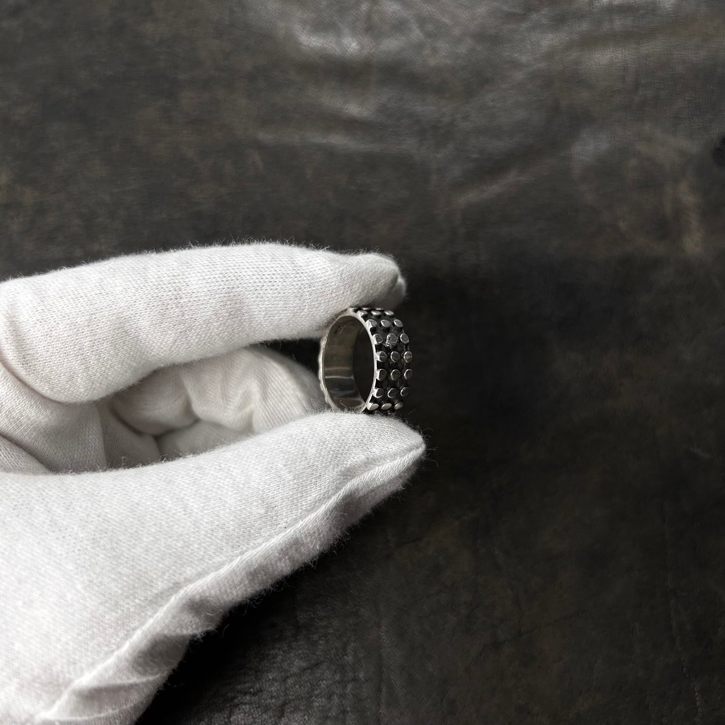 Dark Dotted Ring