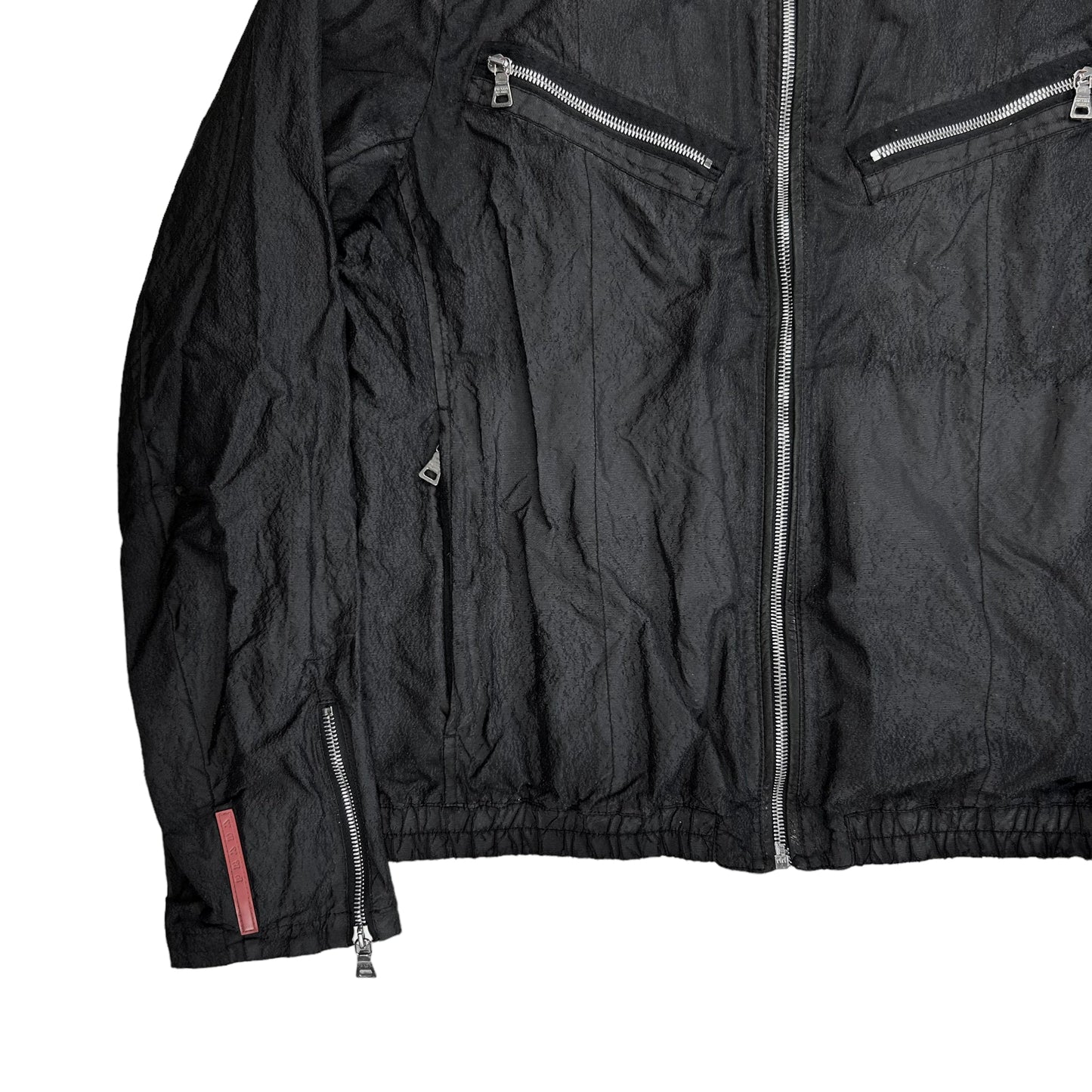 Prada Metal Flight Jacket