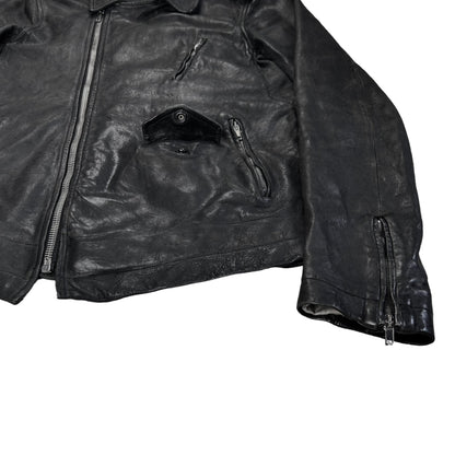 Rick Owens Strutter Biker Leather Jacket - SS09