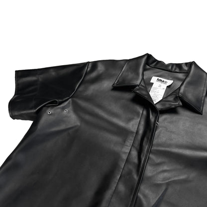 Maison Margiela MM6 Vegan Leather Bowling Shirt - SS22