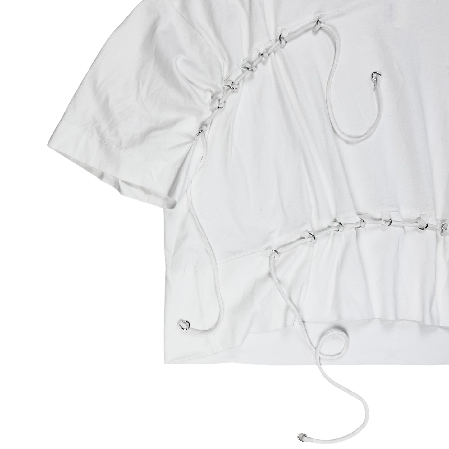 Dries Van Noten Cropped Lace T-Shirt - SS21