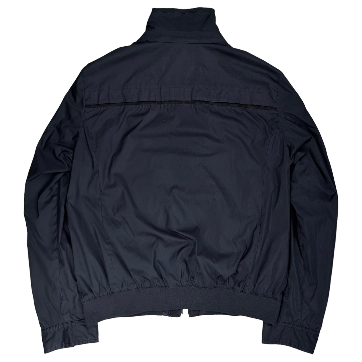 Prada Cropped Snap Pocket Bomber Jacket