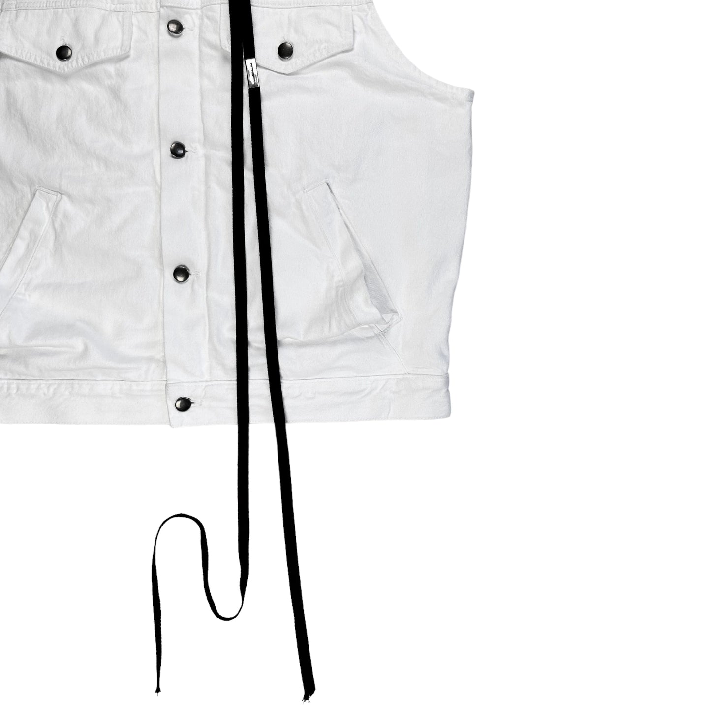 Ann Demeulemeester Benoit Denim Vest - SS22