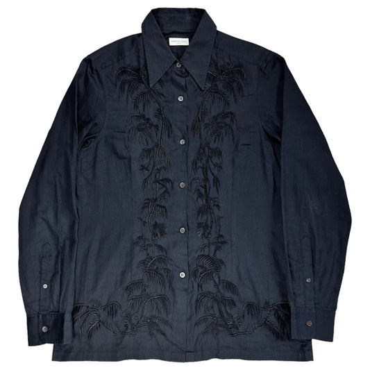 Dries Van Noten Psychedelic Palms Embroidery Shirt - SS21