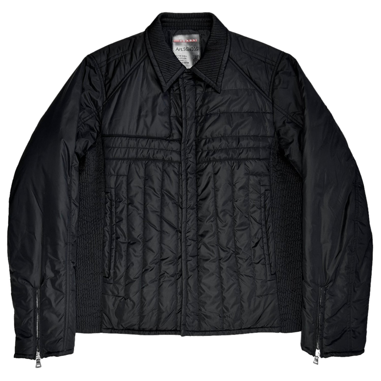 Prada Quilted Puffer Work Jacket - AW08 – Vertical Rags