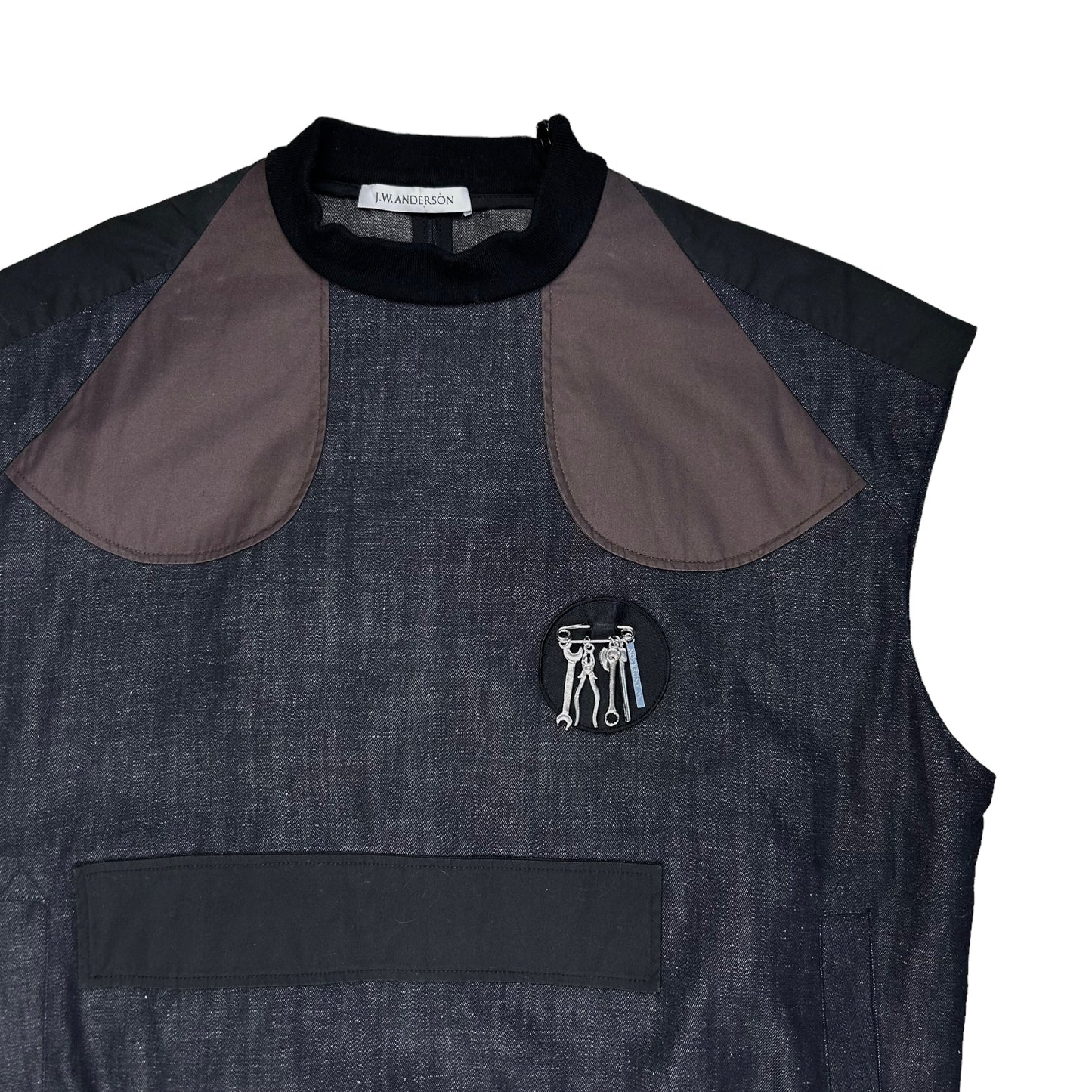 JW Anderson Safety Pin Tool Vest - SS16