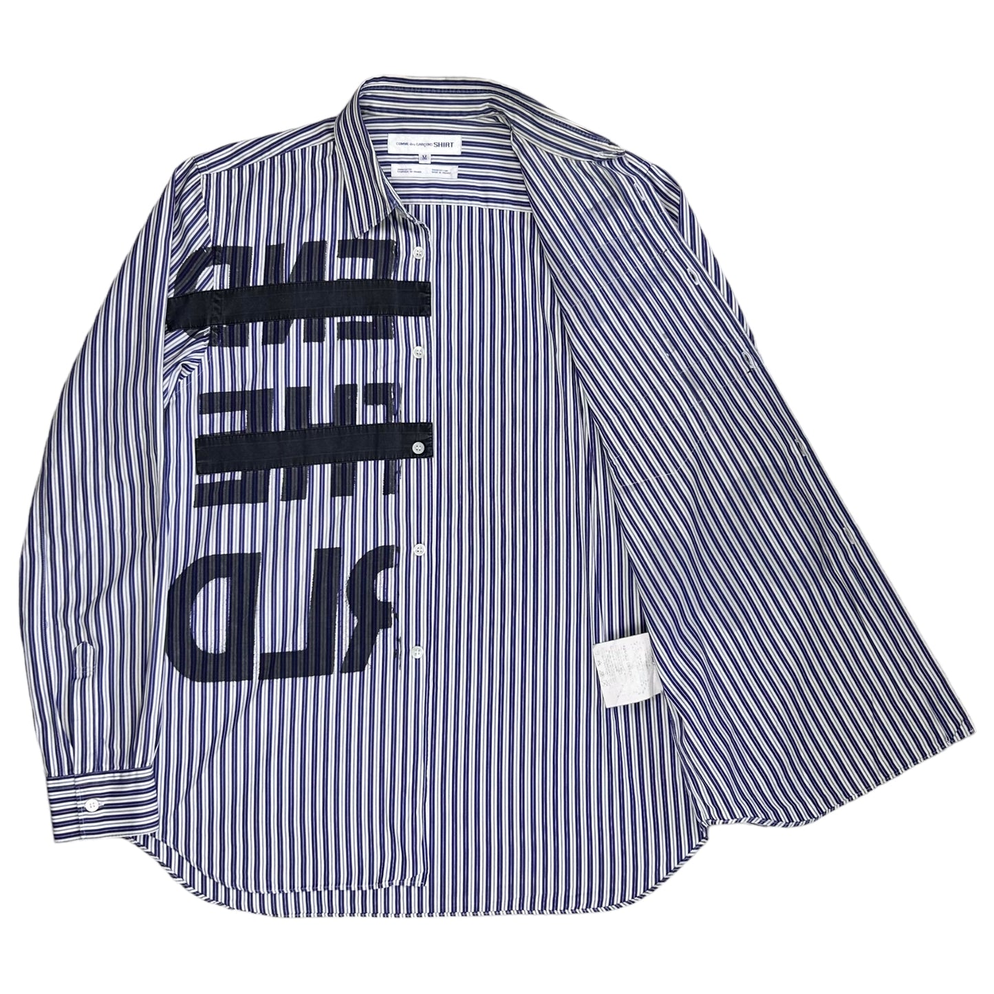 Comme Des Garcons Shirt The End Of The World Painted Shirt