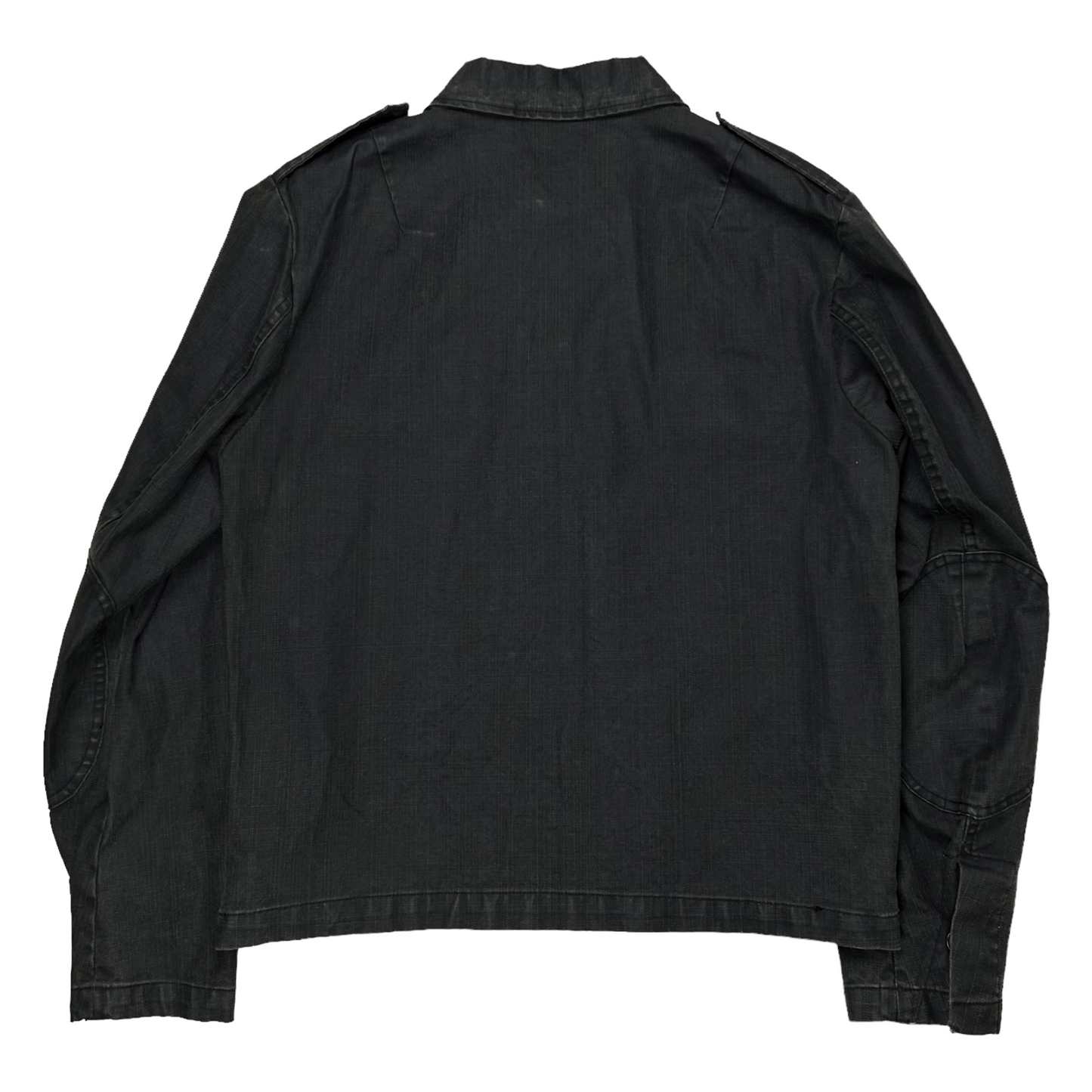 Dries Van Noten Waxed Side Zip Trucker Jacket - AW14