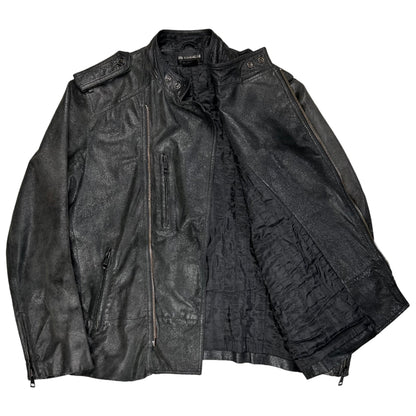 Ann Demeulemeester Biker Leather Jacket - AW11