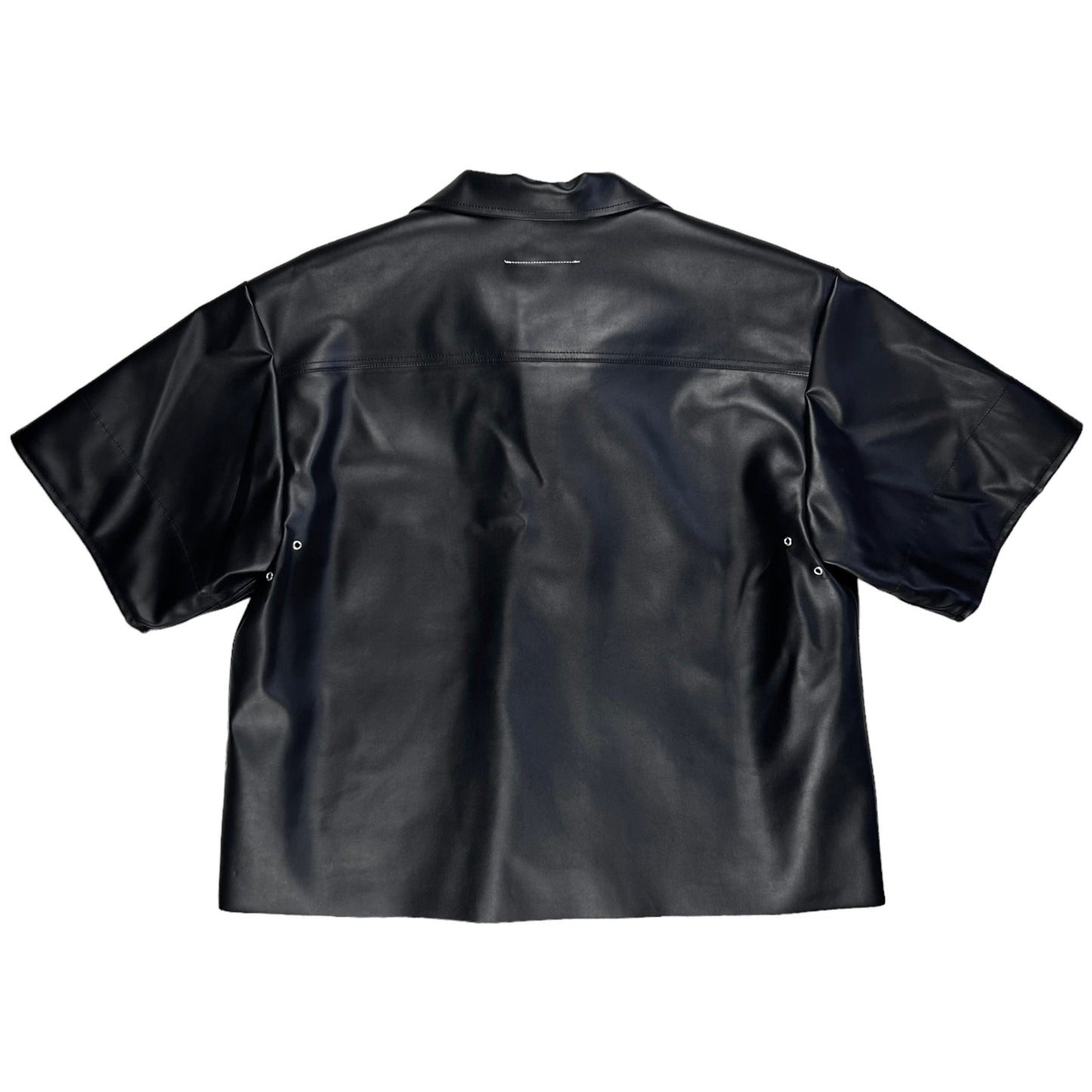 Maison Margiela MM6 Vegan Leather Bowling Shirt - SS22