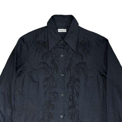 Dries Van Noten Psychedelic Palms Embroidery Shirt - SS21