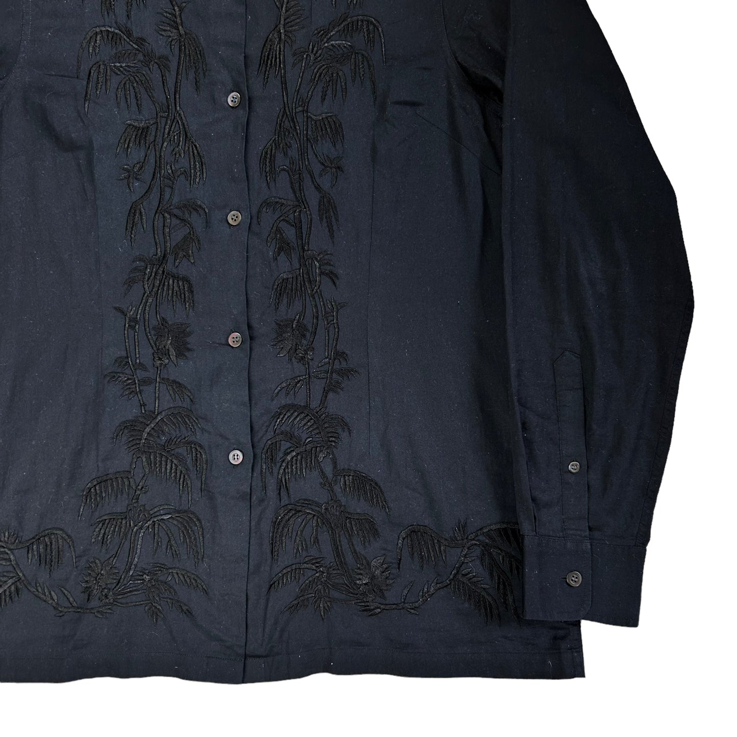 Dries Van Noten Psychedelic Palms Embroidery Shirt - SS21