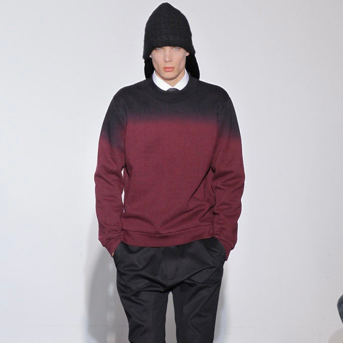 Raf Simons Ombre Dip Dye Sweater - AW12