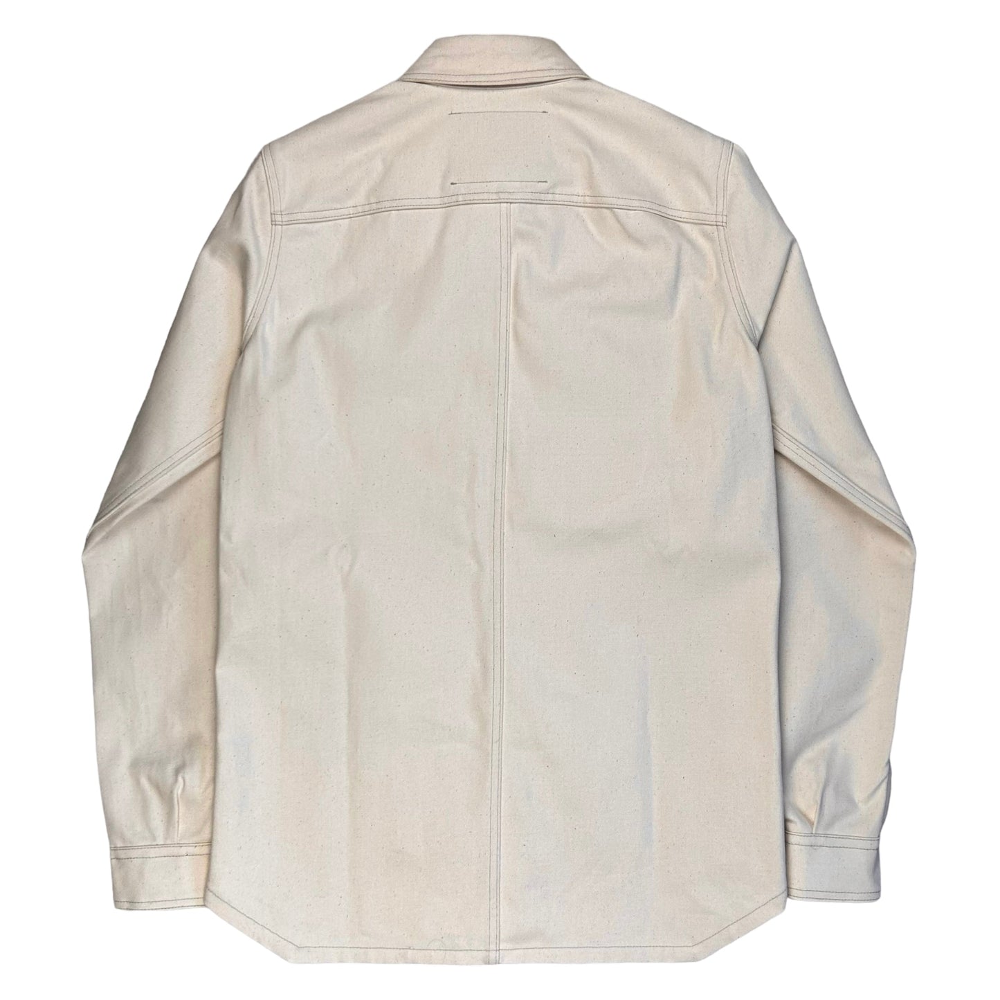 Rick Owens DRKSHDW Contrast Stitch Denim Overshirt - SS21