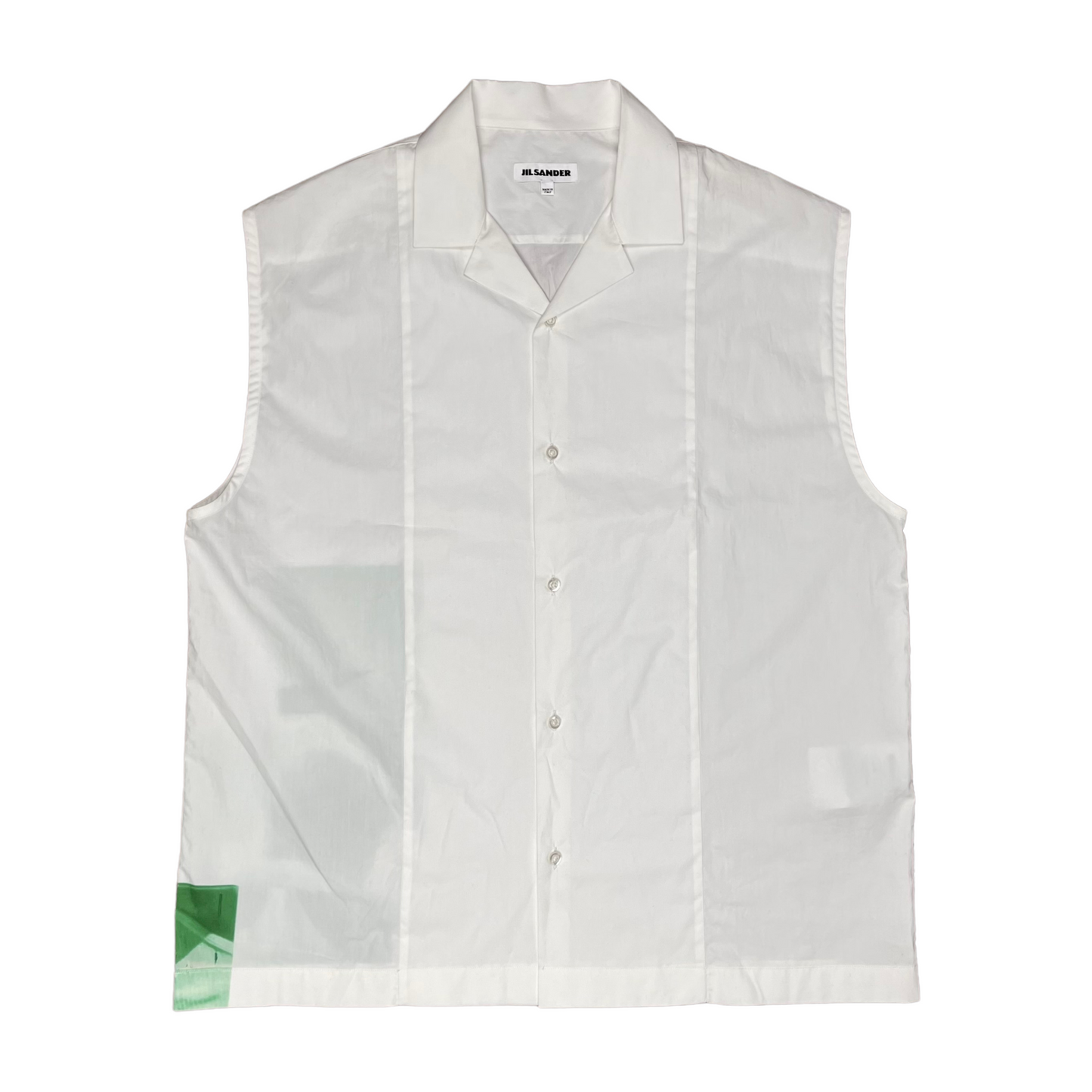 Jil Sander Sleeveless Printed Shirt - SS19