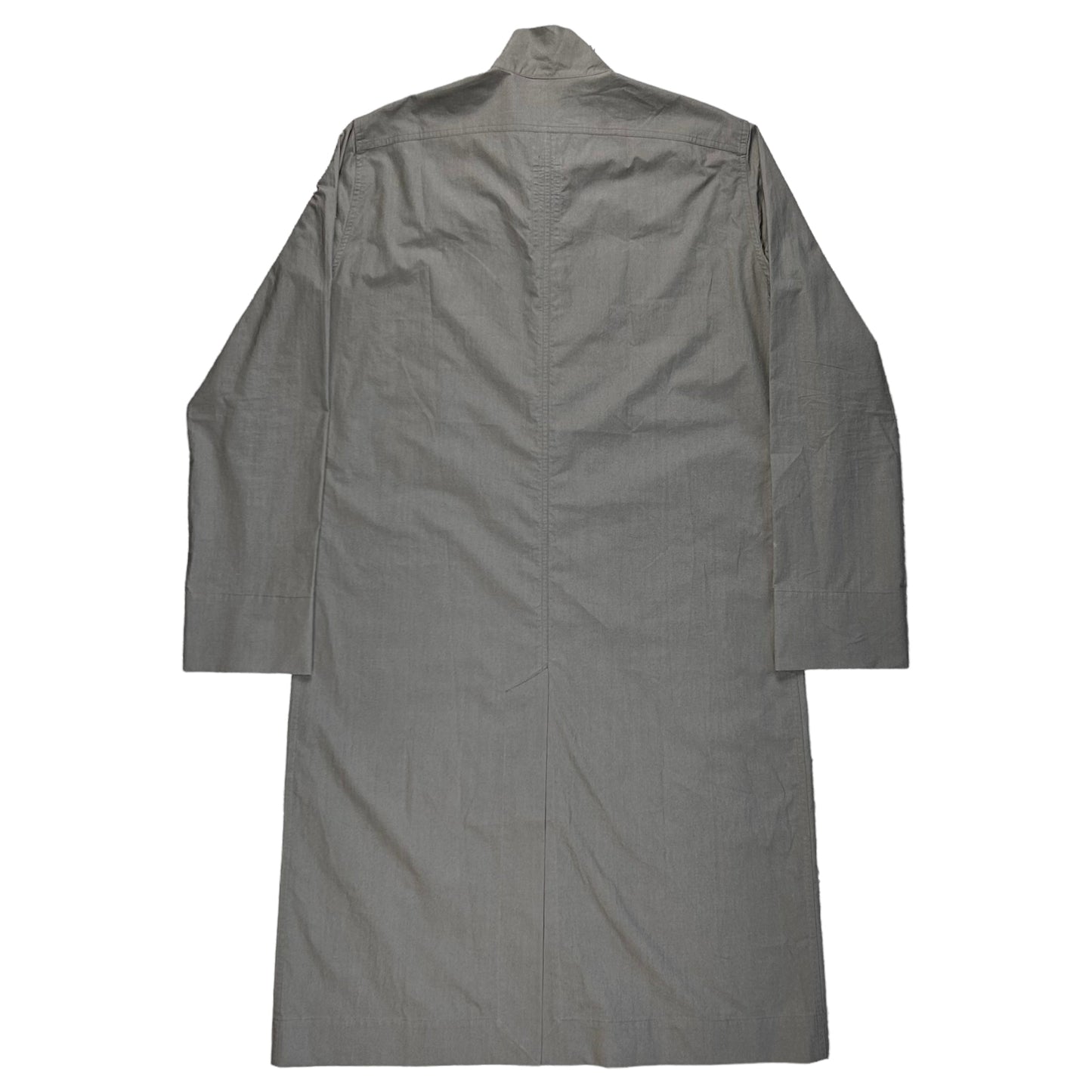 Rick Owens Detachable Scarf Sample Lab Coat