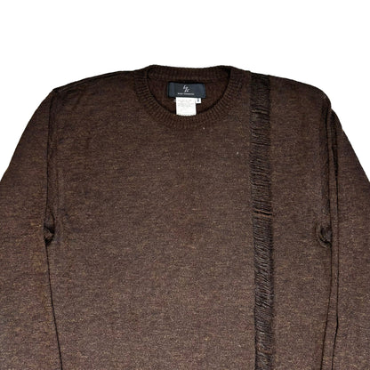 Ys by Yohji Yamamoto Slashed Mohair Sweater